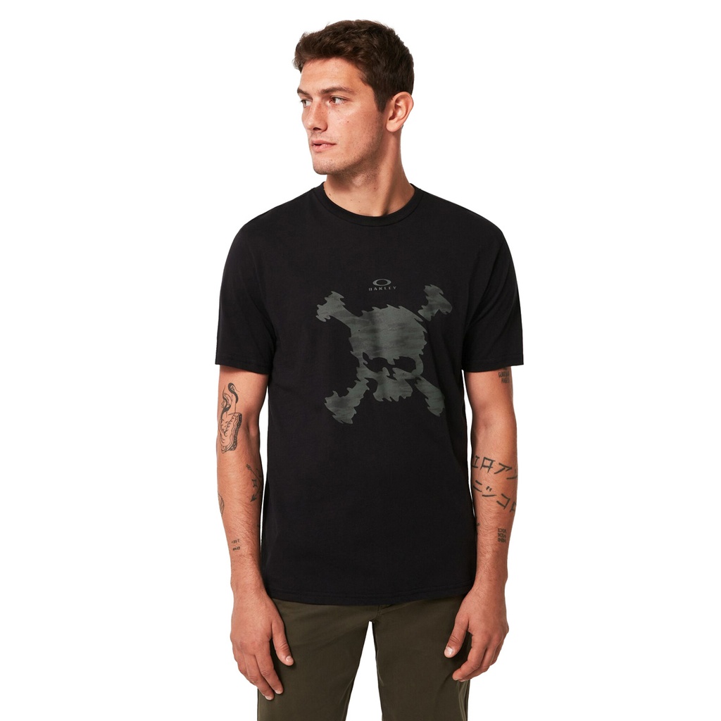 OAKLEY T-Shirt Camo Skull