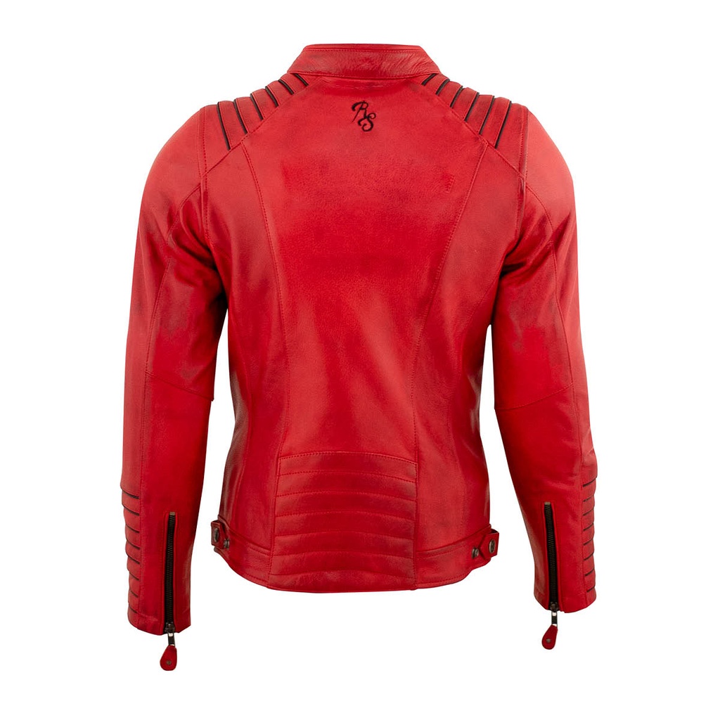 RUSTY STITCHES Lederjacke Damen Amanda