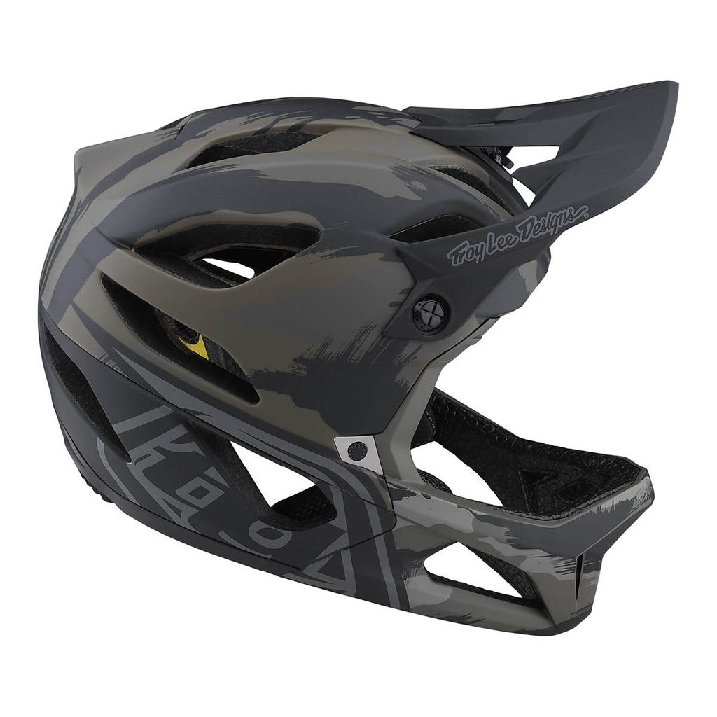 TLD MTB Helm Stage Brush Camo MIPS