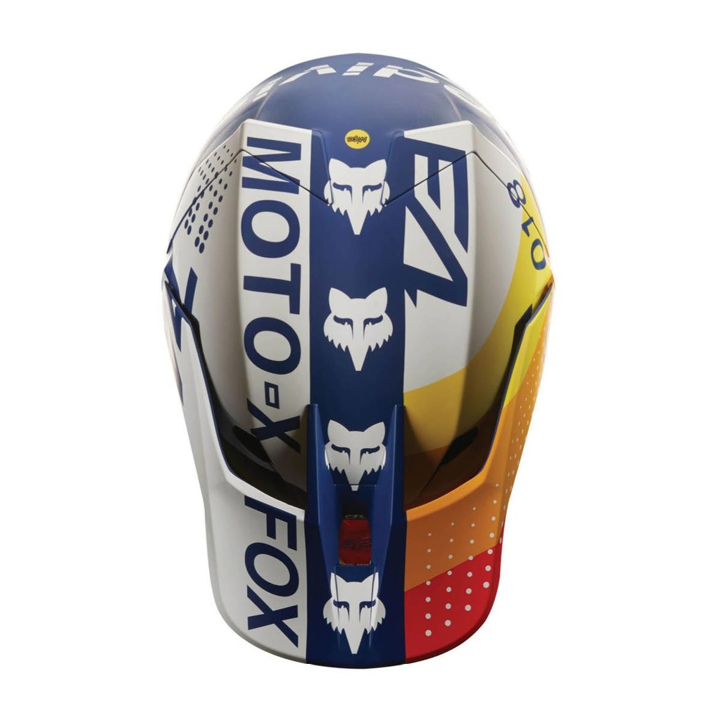 FOX Motocross Helm V3 Kustm MIPS MVRS