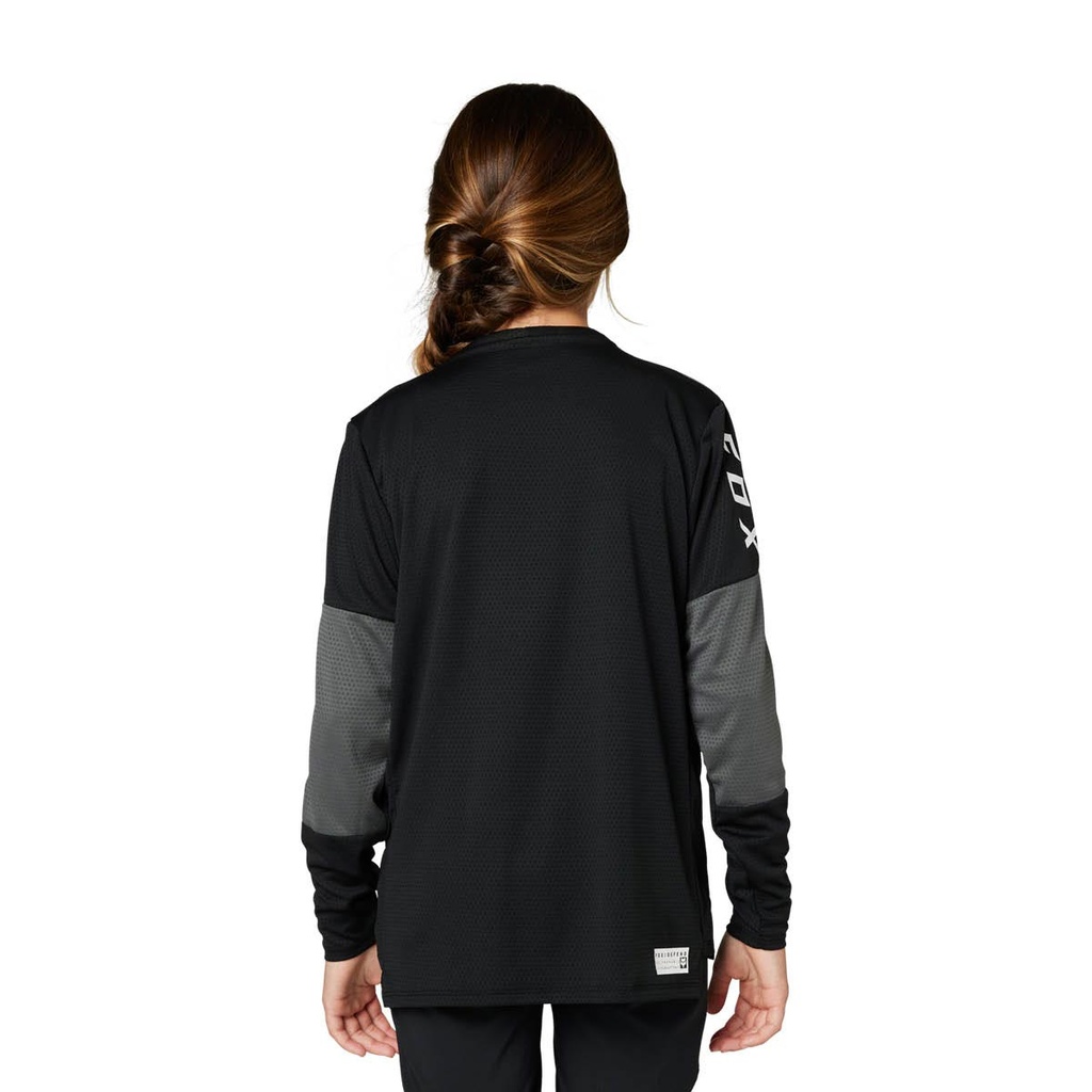 FOX MTB Jersey Langarm Jugend Defend TruDri