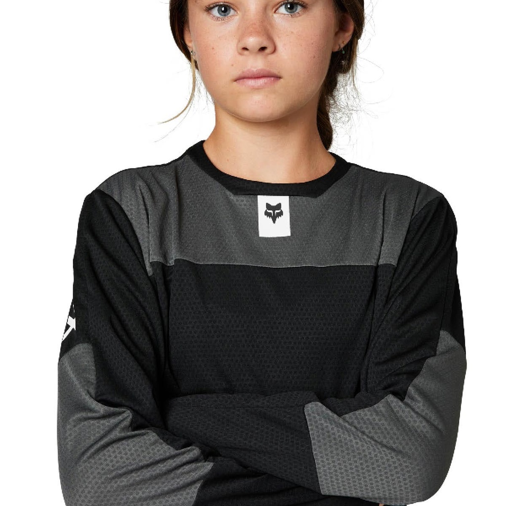 FOX MTB Jersey Langarm Jugend Defend TruDri