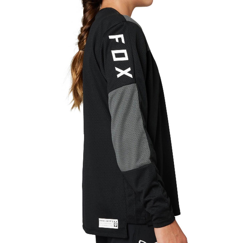 FOX MTB Jersey Langarm Jugend Defend TruDri