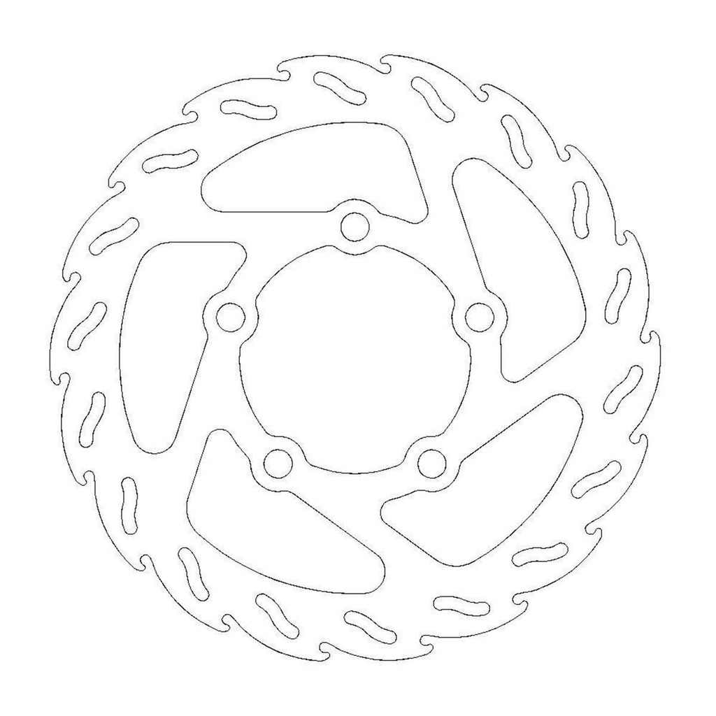 MOTO-MASTER Flame Bremsscheibe KTM