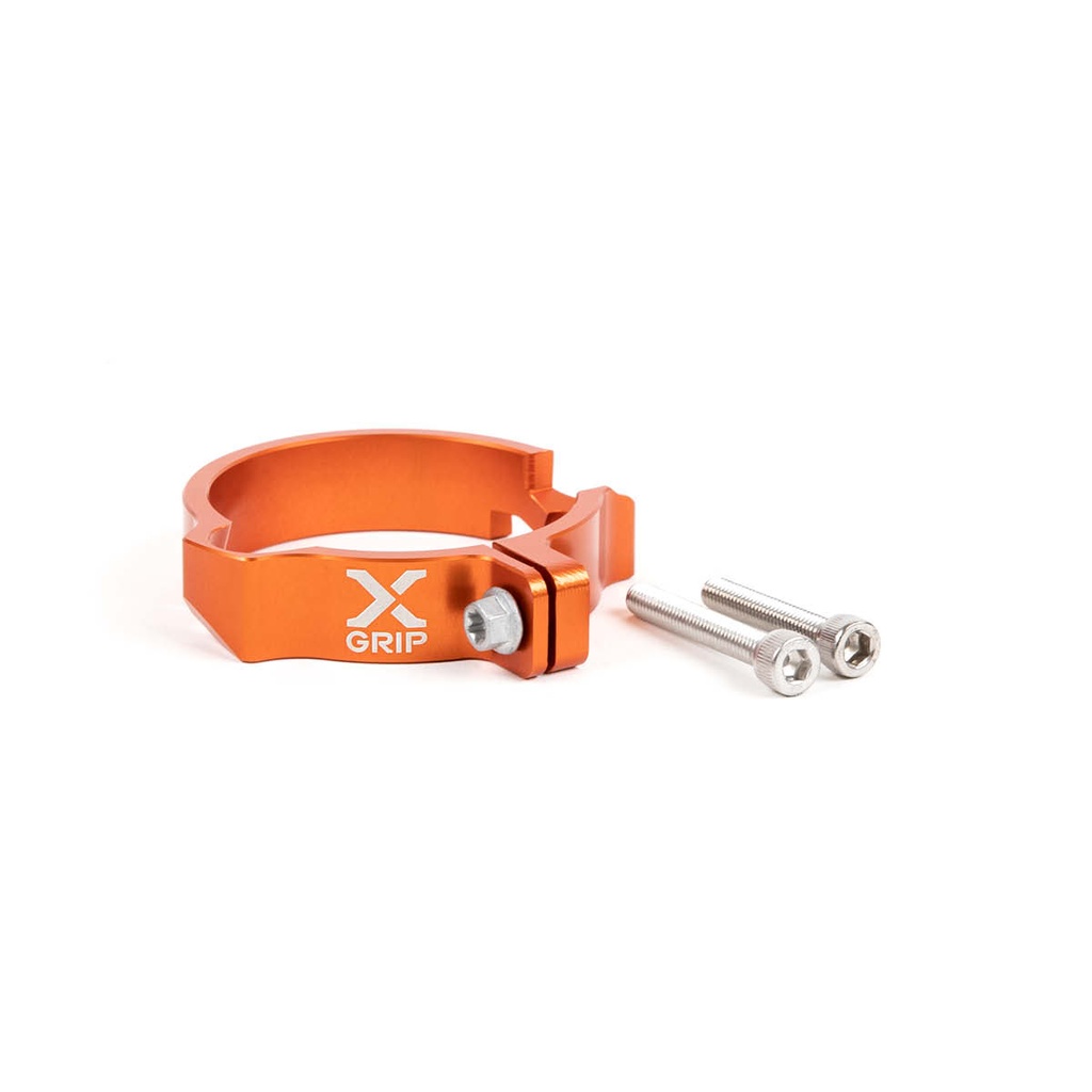 X-GRIP Auspuffflansch Protektor, KTM, HQV, GASGAS