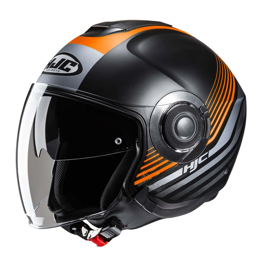 Cască HJC Jet i40N Dova MC7SF