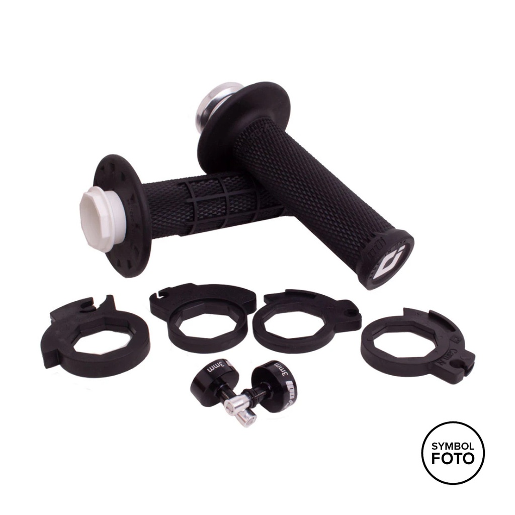 Mânere ODI LOCK ON MICRO X HALF WAFFLE V2