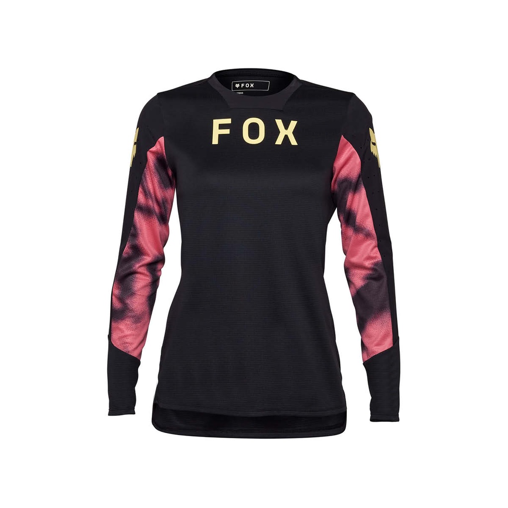 FOX MTB Jersey Mâneci lungi Femei Taunt