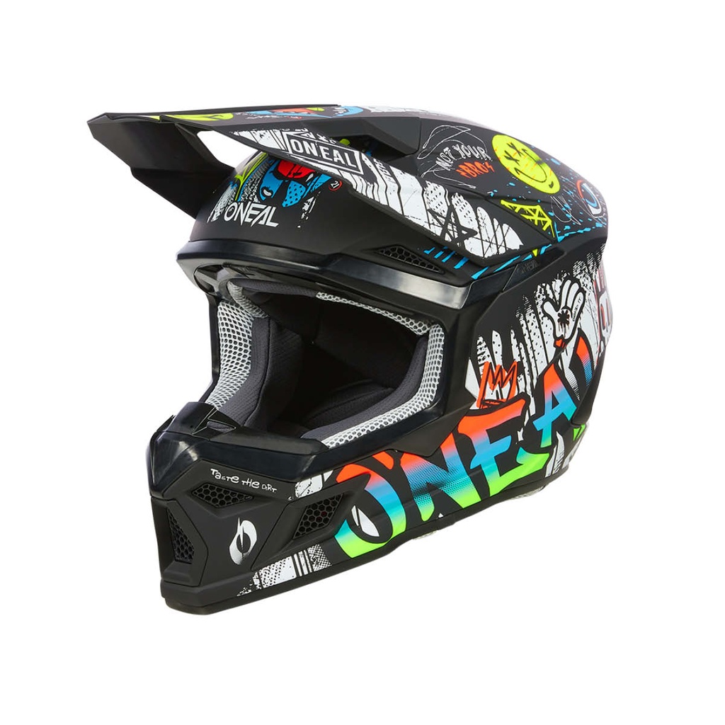 ONEAL Motocross Helmet Youth 3SRS Rancid V.24 ECE22.06