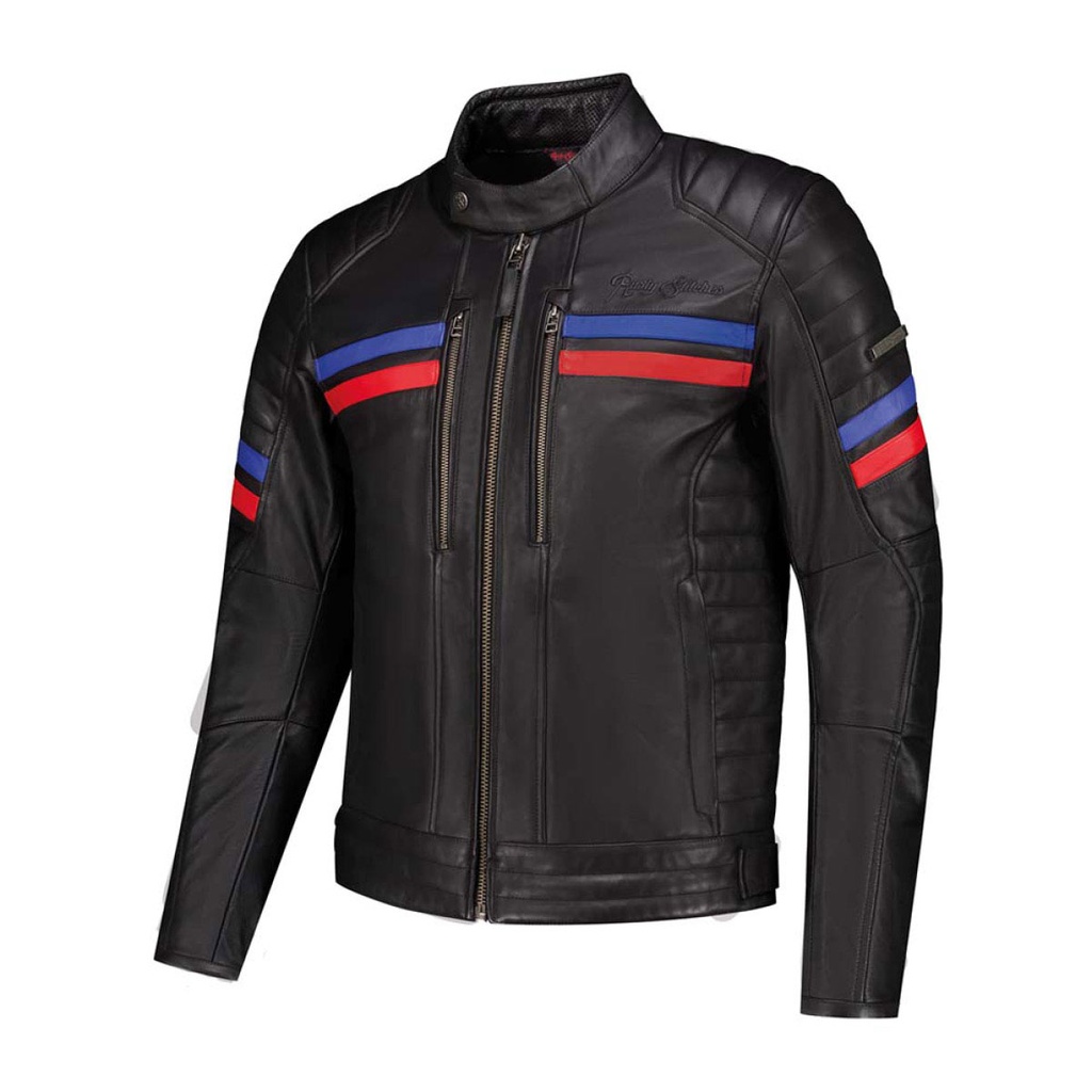 RUSTY STITCHES Lederjacke Steve