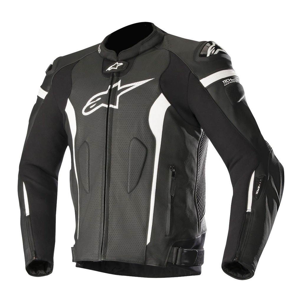 ALPINESTARS jachetă din piele Missile Tech-Air Compatibile
