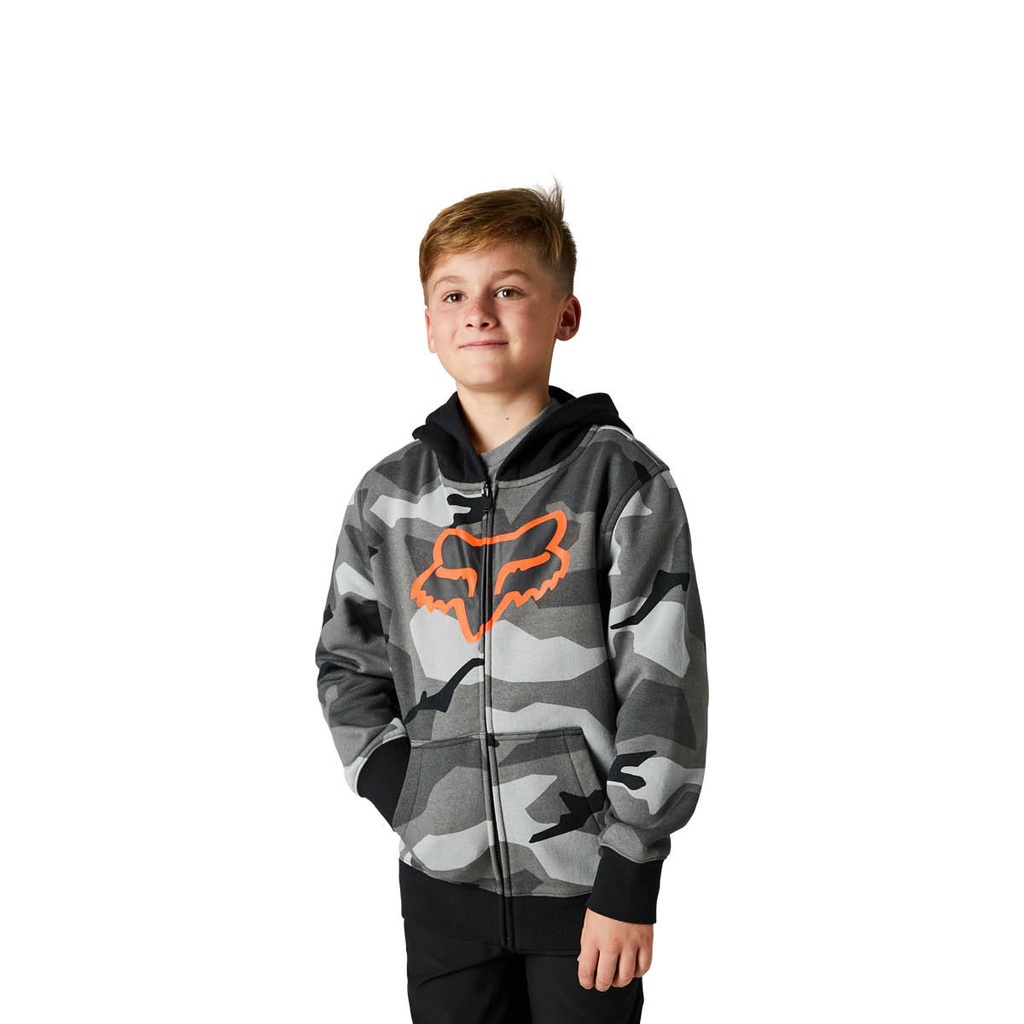 FOX Zip Hoodie cu glugă tineret Bnkr