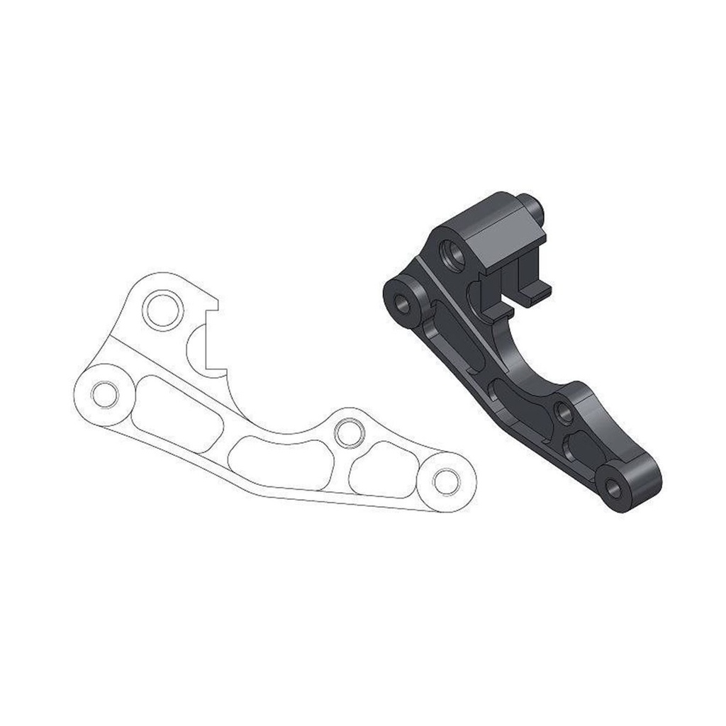MOTO-MASTER adaptor supradimensionat KAWASAKI, SUZUKI
