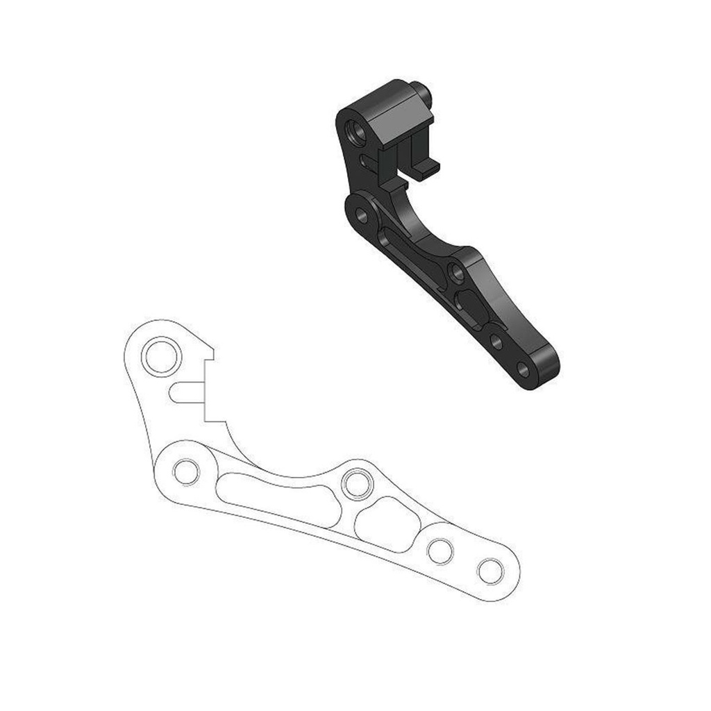 MOTO-MASTER adaptor supradimensionat HONDA
