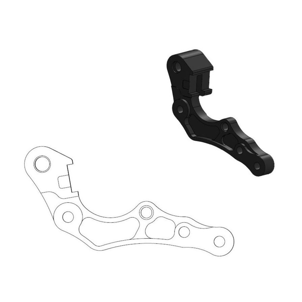 MOTO-MASTER adaptor supradimensionat HUSQVARNA, GASGAS