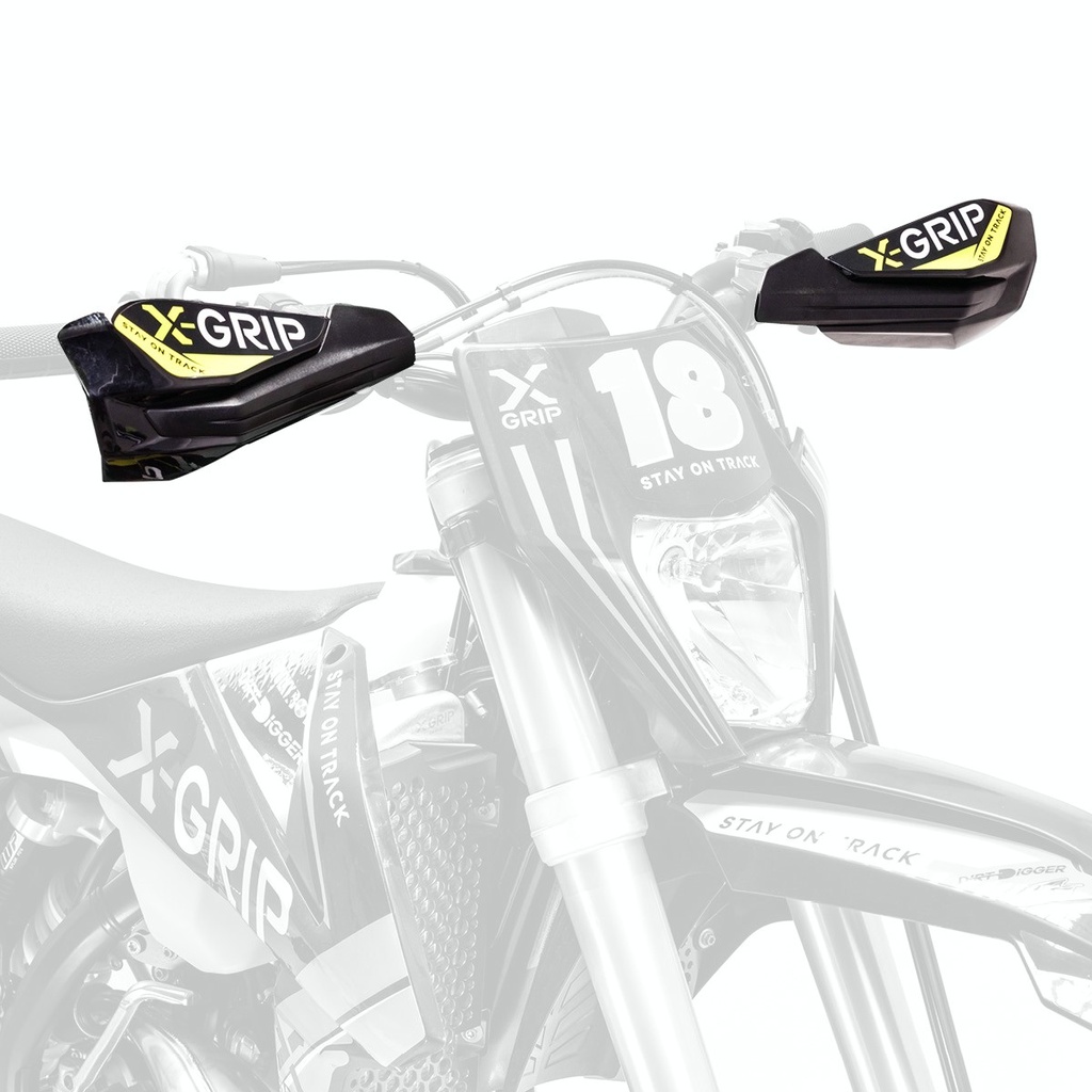 Set de autocolante X-GRIP Handguards KTM