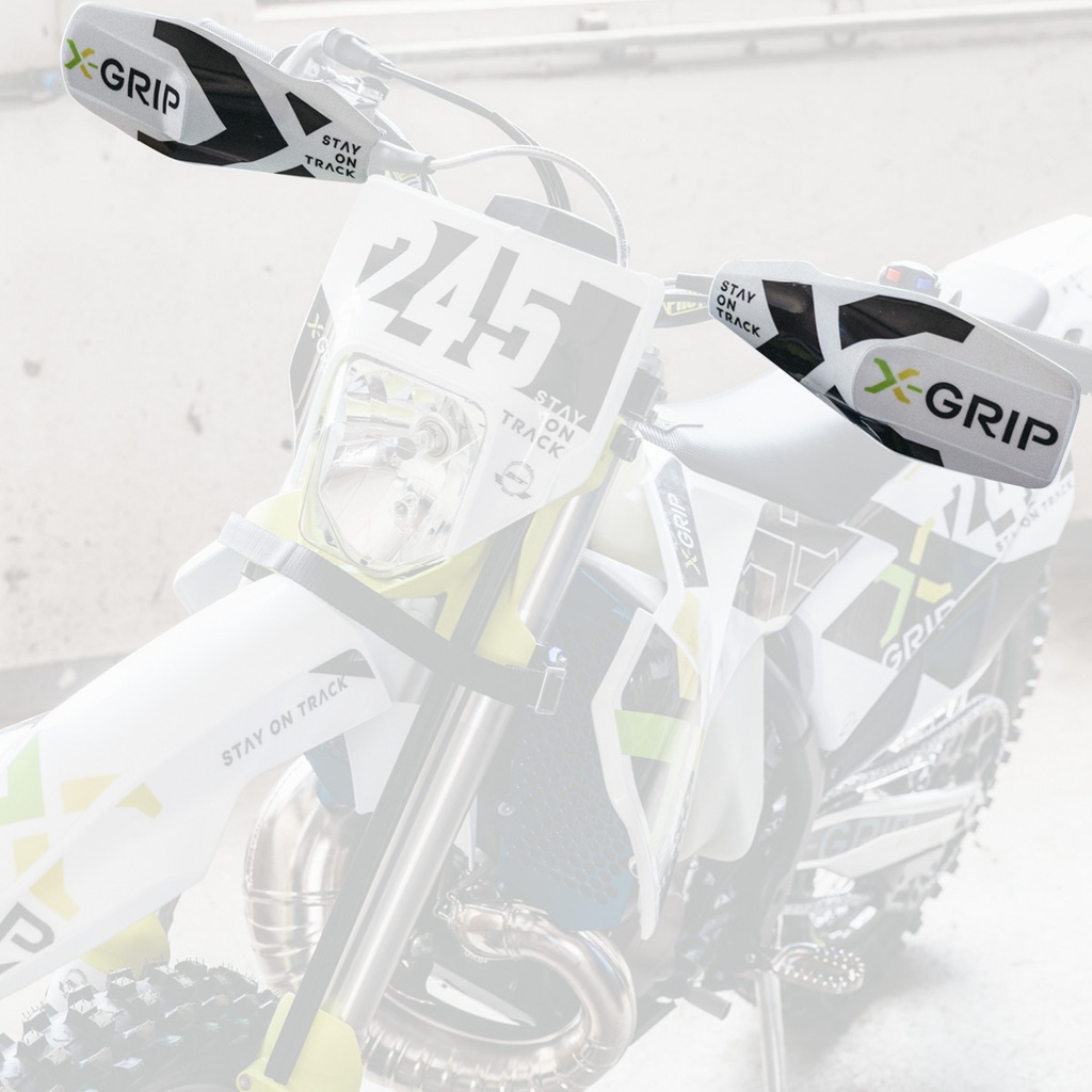 Set de autocolante X-GRIP Handguards HUSQVARNA