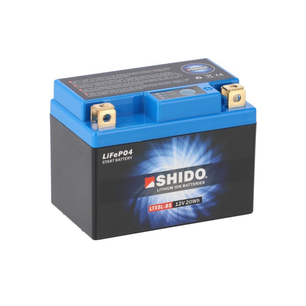 Baterie SHIDO LTX5L-BS, litiu-ion
