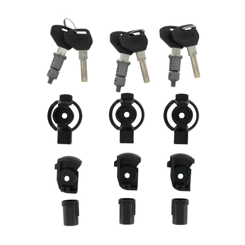 GIVI Security Lock Set de 3 încuietori de siguranță