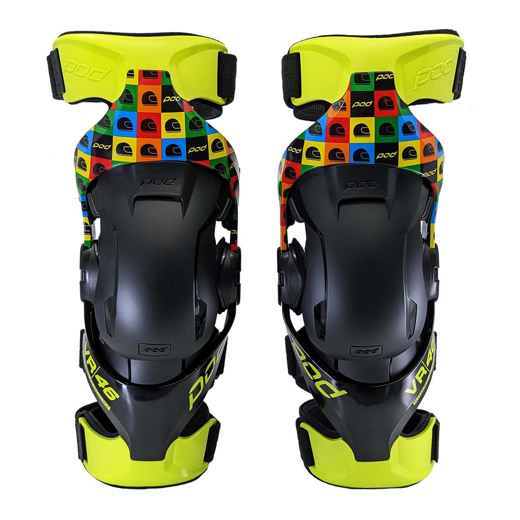 Suport pentru articulația genunchiului POD K4 2.0 VR46 Ediție limitată