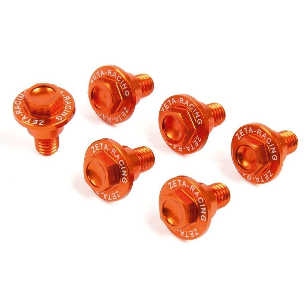 Set de șuruburi din aluminiu ZETA pentru protecția furcii