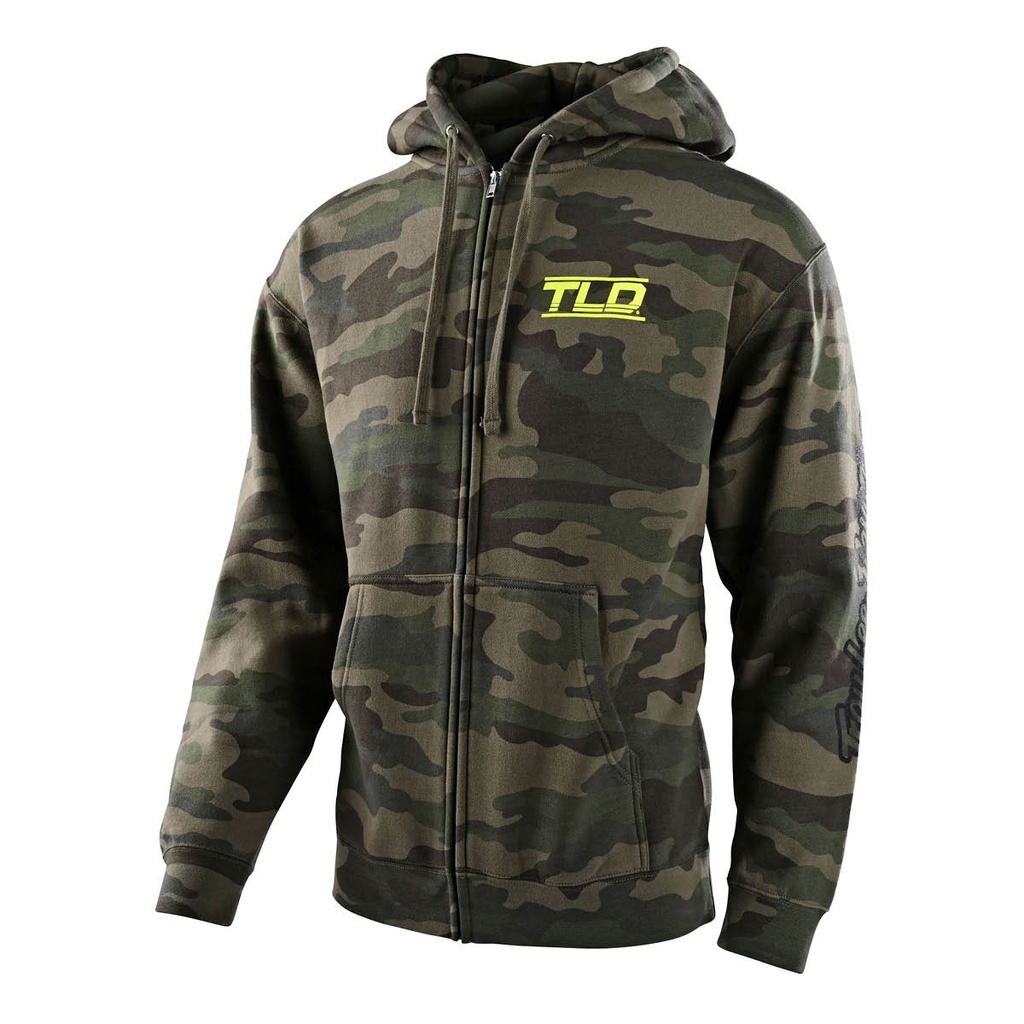 TLD Zip Hoodie Speed Logo